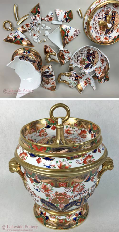 Ceramic, china, porcelain, sculptures, pottery and figurines repair and restoration services
