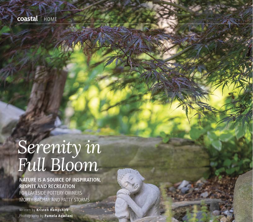 Serenity In Full Bloom, Coastal Magazine