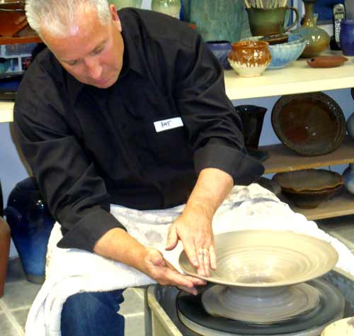 weekend pottery class