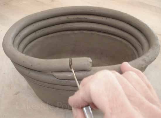 ceramics coil pots