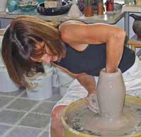 One time pottery wheel trial workshop