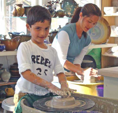 weekend pottery class