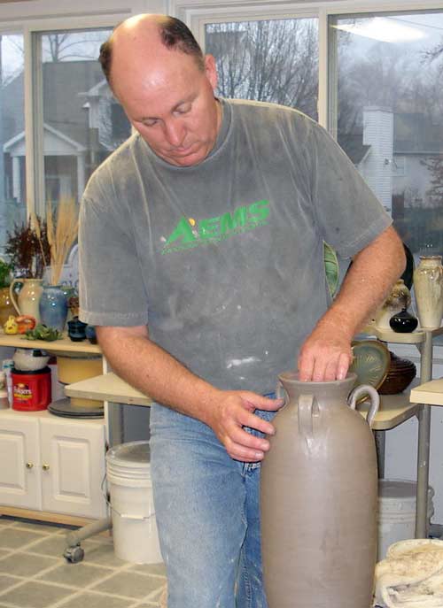 Morty - throwing a pot