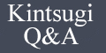 Kintsugi gold repair questions and answers