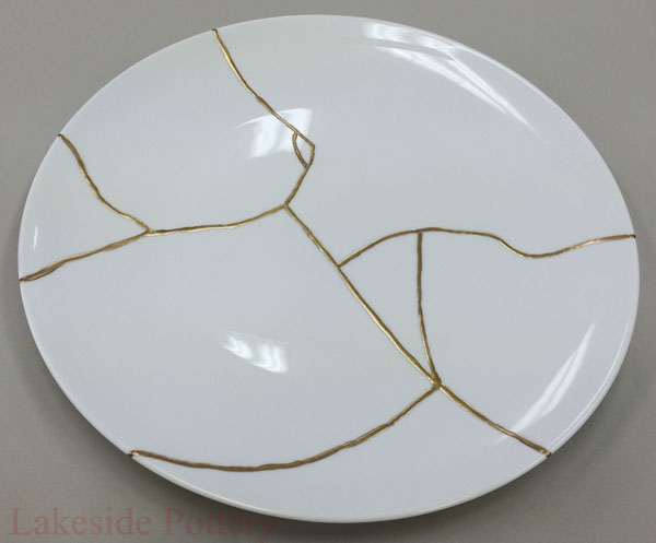 Kintsugi plate #20 Chef Morimoto's restaurant in Disney, Florida