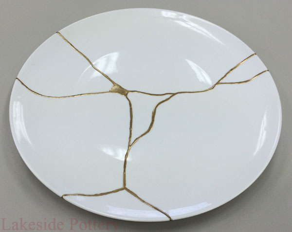 Kintsugi plate #11 Chef Morimoto's restaurant in Disney, Florida