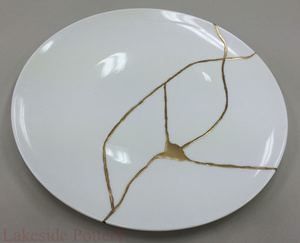 Kintsugi plate #10 Chef Morimoto's restaurant in Disney, Florida