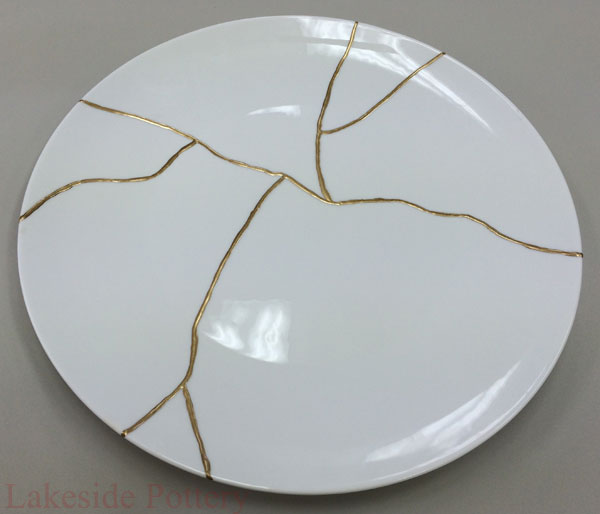 Kintsugi plate #19 Chef Morimoto's restaurant in Disney, Florida