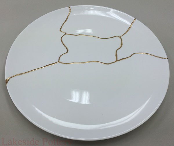 Kintsugi plate #18 Chef Morimoto's restaurant in Disney, Florida