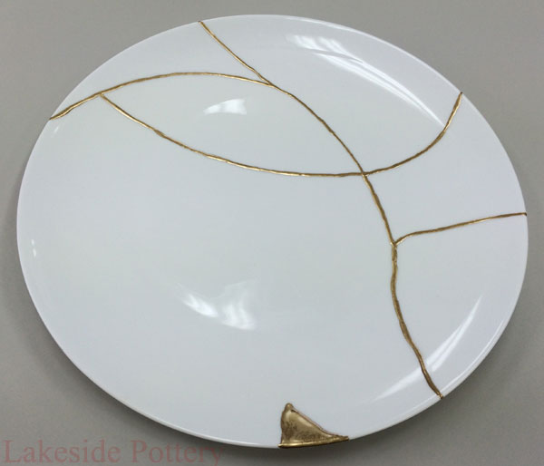 Kintsugi plate #17 Chef Morimoto's restaurant in Disney, Florida