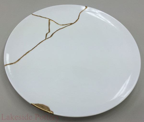 Kintsugi plate #16 Chef Morimoto's restaurant in Disney, Florida