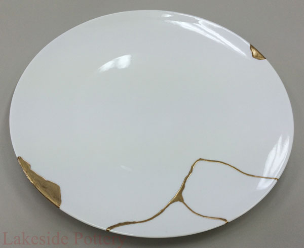 Kintsugi plate #14 Chef Morimoto's restaurant in Disney, Florida