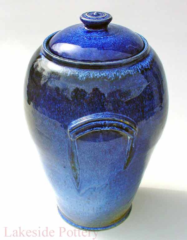 Commission cobalt vlue vase