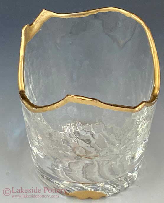 Kintsugi glass