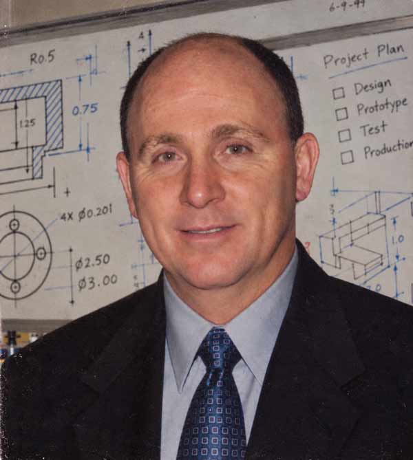 Morty Bachar during his career in engineering and technology