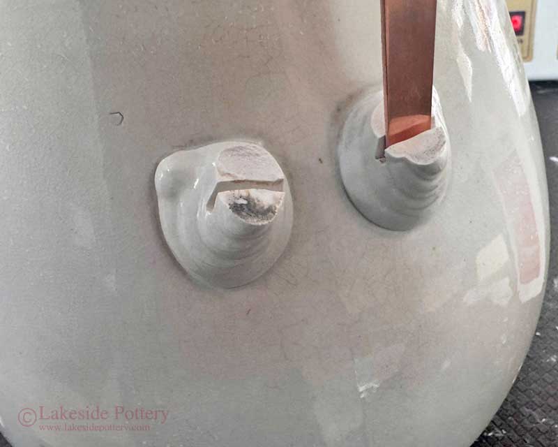 Copper peg
