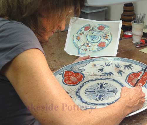 How to paint broken china, ceramic or pottery?