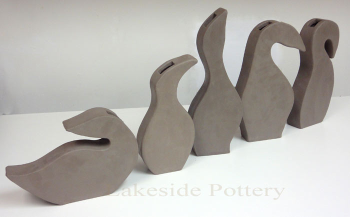 bird shape vases