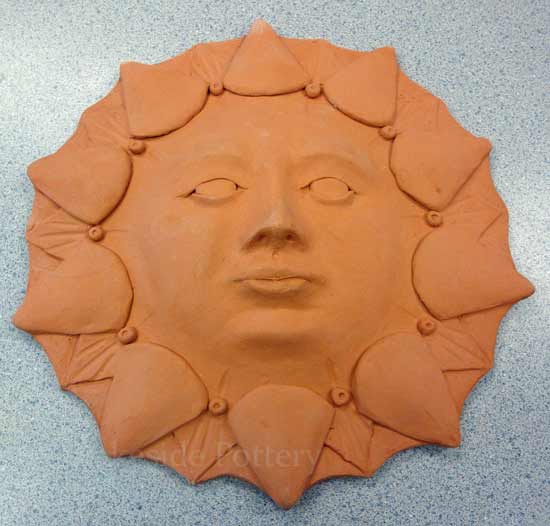 clay sun - outdoors clay project