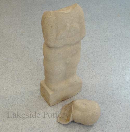 Cementing and fixing broken stone sculpture lesson and how to