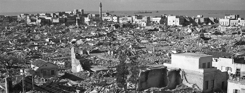 Manshiyya neighborhood of Jaffa at the end of 1948