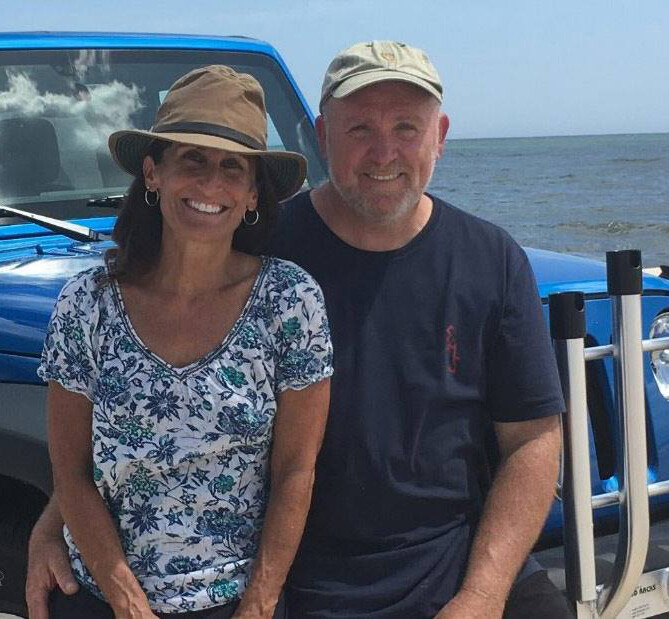 Morty Bachar and Patty Storms in Lewes, Delaware
