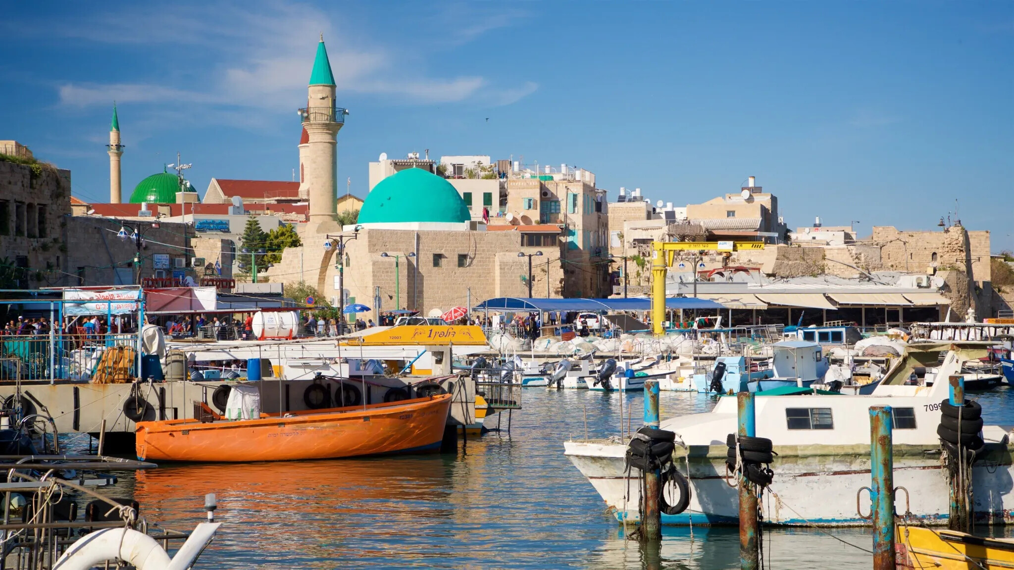 Fishing port of the Old City of Akko