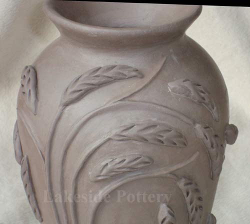 How to make slab vase with texture and patterns - hand building