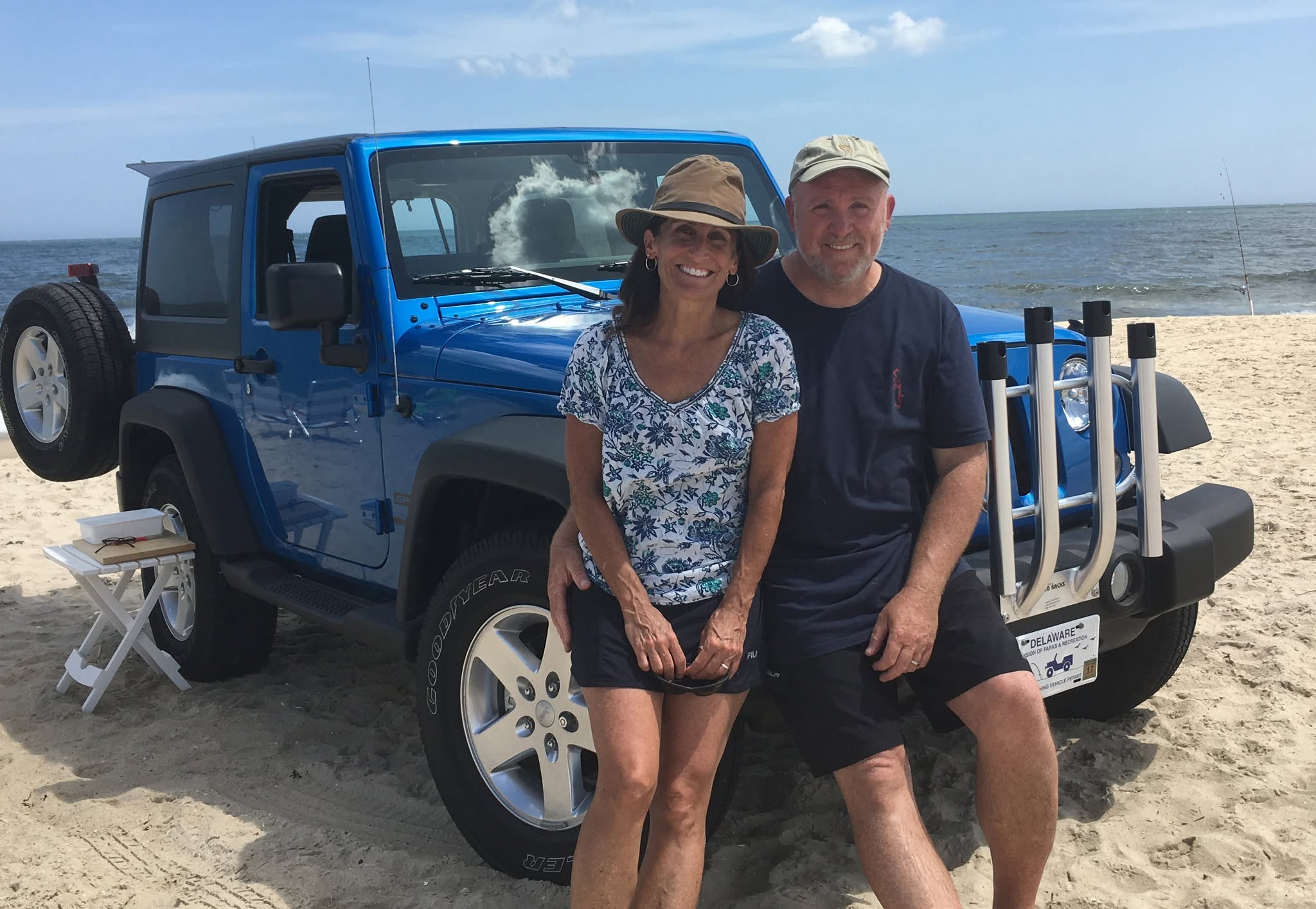 Patty Storms and Morty Bachar together in Delaware
