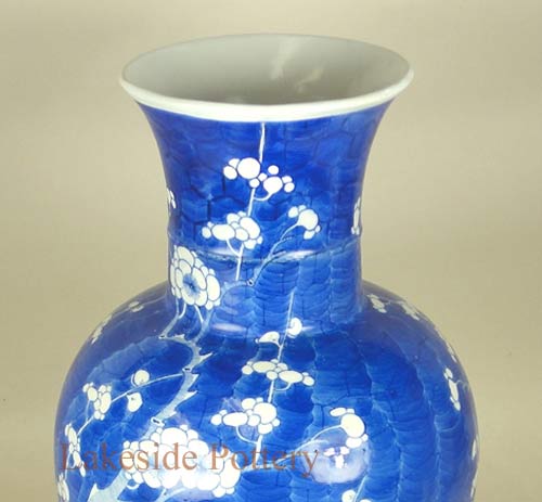 Restored antique painted vase