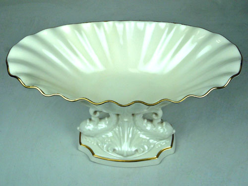 restored lenox bowl with gold rim