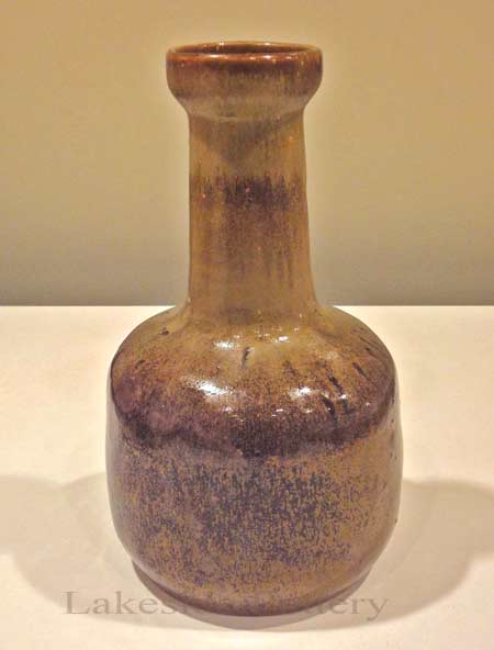 restored stoneware vase