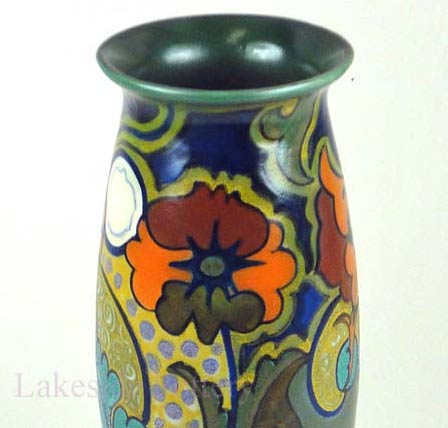 Gouda holland pottery Vase early 20 century dutch vase