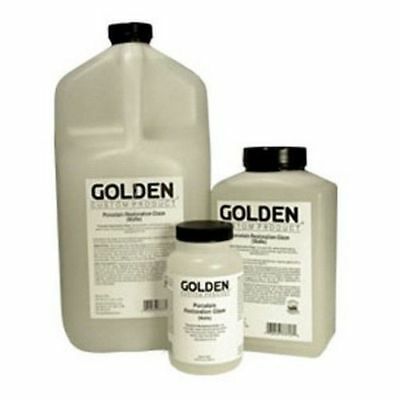 Golden Porcelain Restoration Glaze usage instructions and product spec