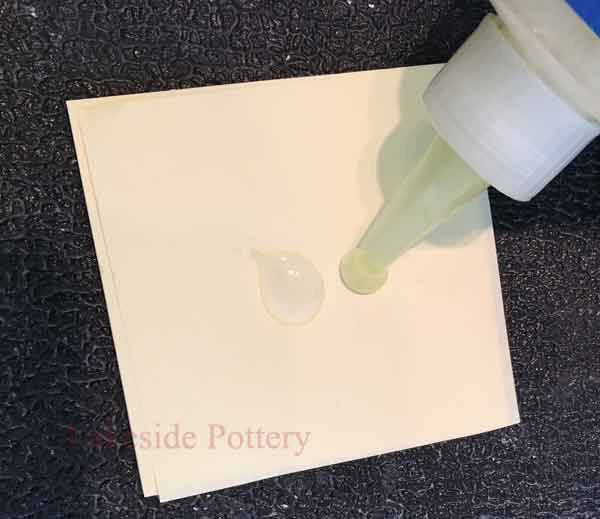 two-part 5-minutes epoxy - pc clear