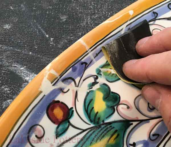 Apply long strokes for accurate surface continuity